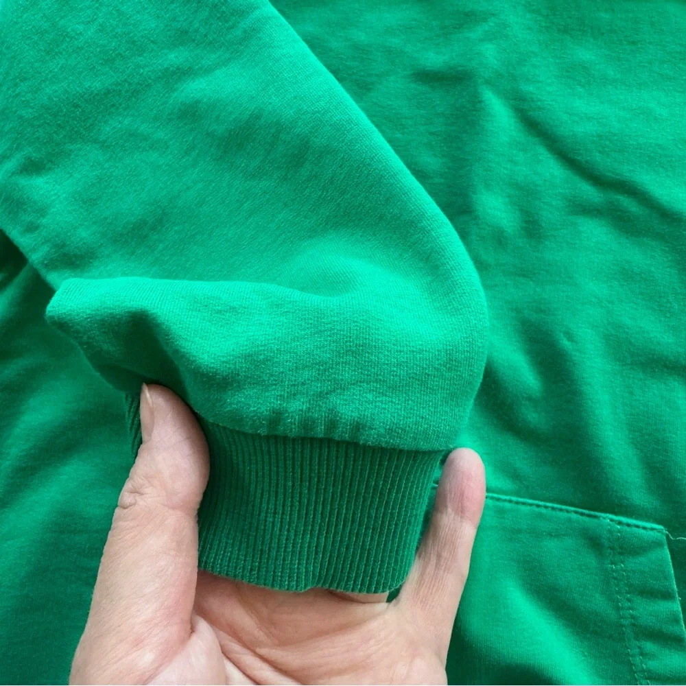 Green Kids Hoodie Size 5 (Fits 4-5T) Cotton Pullover